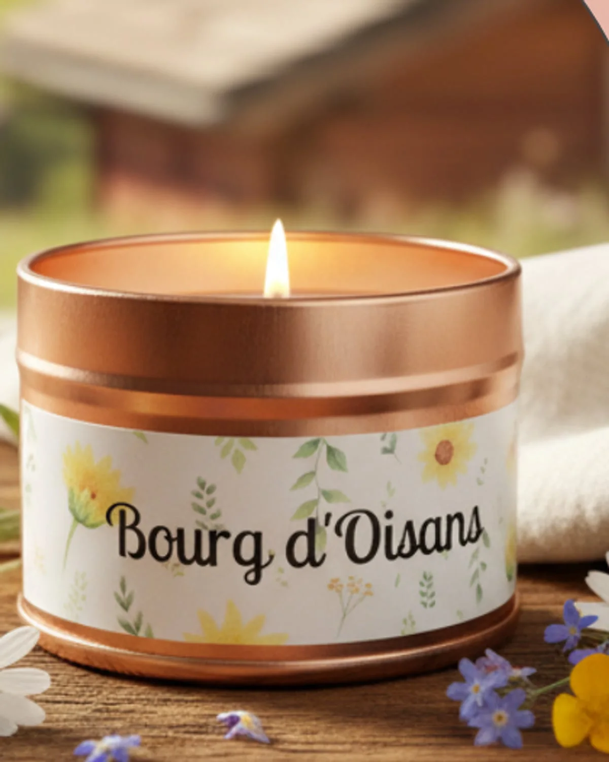 Bourg d'Oisans — Une promenade en plaine, là où le freesia retient encore la rosée du matin.