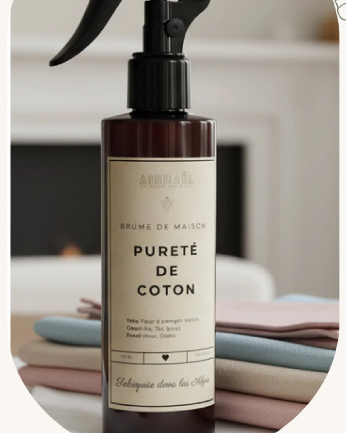 Pureté de Coton — L'odeur du linge frais qui sèche au soleil, ourlée de fleur d'oranger.
